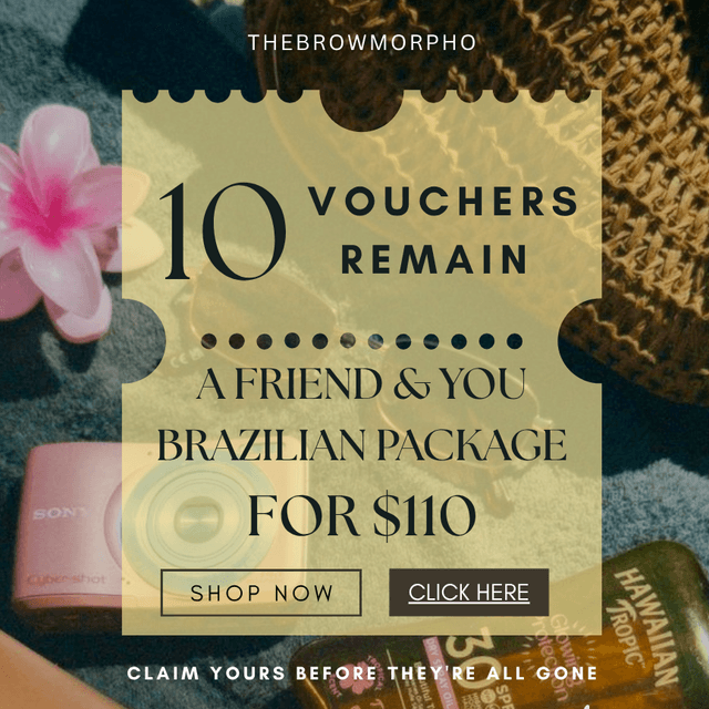 A FRIEND & YOU BRAZILIAN PACKAGE at THEBROWMORPHO in El Paso, TX